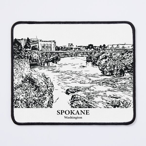 Item preview, Spokane - Washington designed and sold by Lakeric Cityscapes.