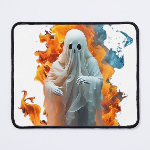 Item preview, A ghost that is half fire half ice designed and sold by Mo-rx.