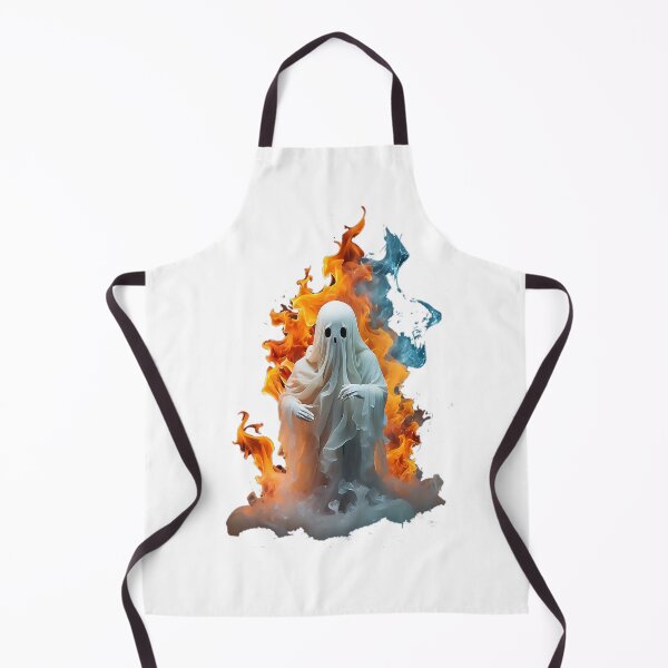 Item preview, A ghost that is half fire half ice designed and sold by Mo-rx.