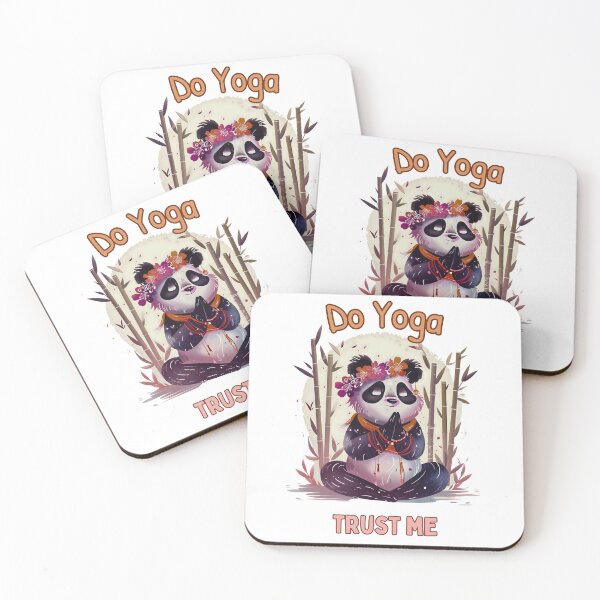 Item preview, Trust in the Boho Panda's Yoga Wisdom designed and sold by Moisky Patterns.