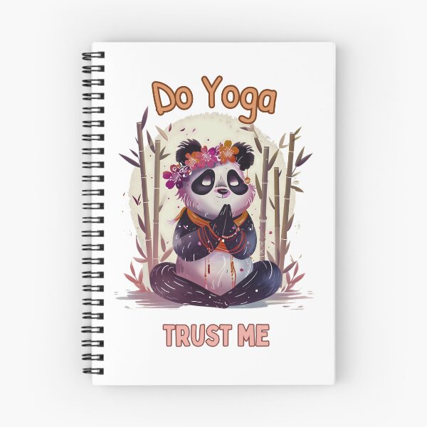 Item preview, Trust in the Boho Panda's Yoga Wisdom designed and sold by Moisky Patterns.