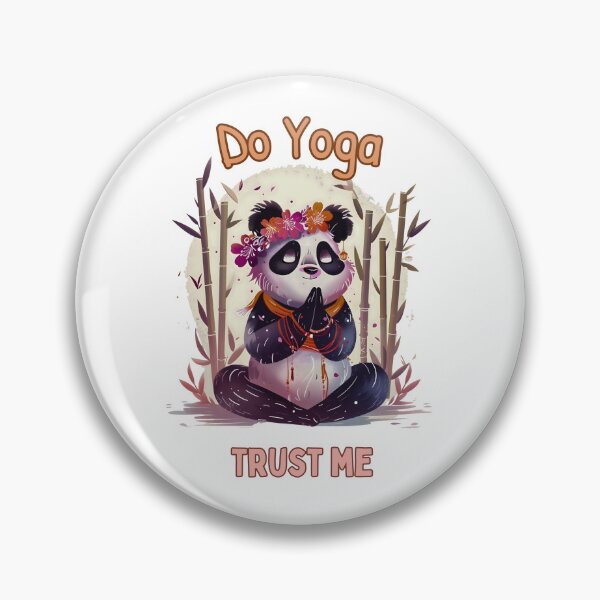 Item preview, Trust in the Boho Panda's Yoga Wisdom designed and sold by Moisky Patterns.