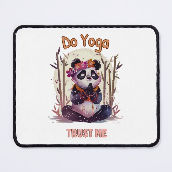 Item preview, Trust in the Boho Panda's Yoga Wisdom designed and sold by Moisky Patterns.