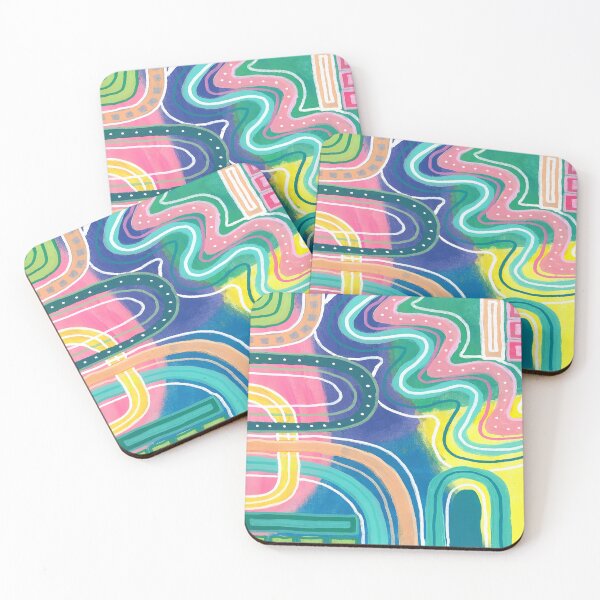 Item preview, Colorful Geometric Abstract designed and sold by ewartick1.