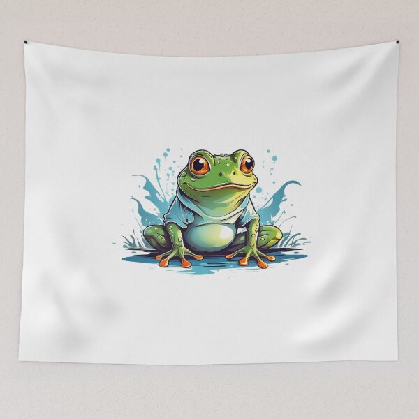 Item preview, frog cartoon designed and sold by Mo-rx.