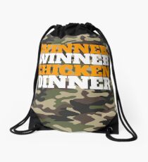 Winner Winner Chicken Dinner Drawstring Bag
