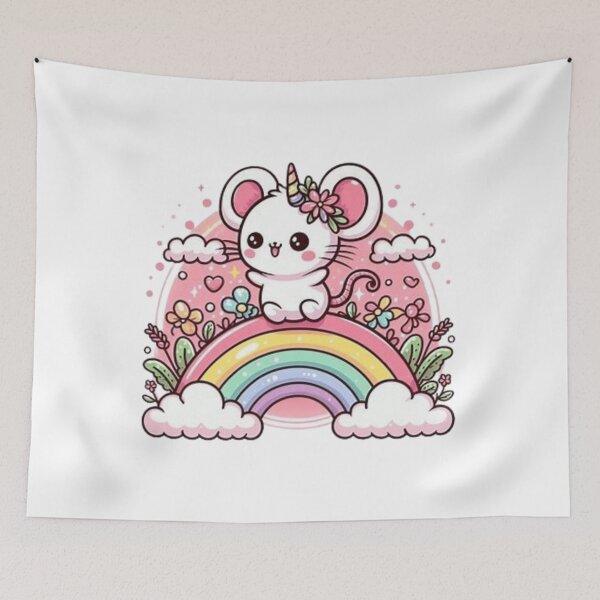 Item preview, Cute mouse unicorn  designed and sold by Culmika.