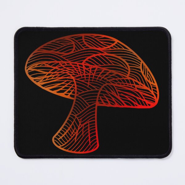 Item preview, Multicolor Mushroom Waves designed and sold by Chiaroscuro-Art.
