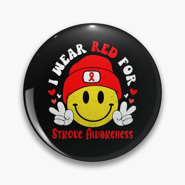 Item preview, I Wear Red For Stroke Awareness, Stroke Awareness Month designed and sold by KatMercerr.
