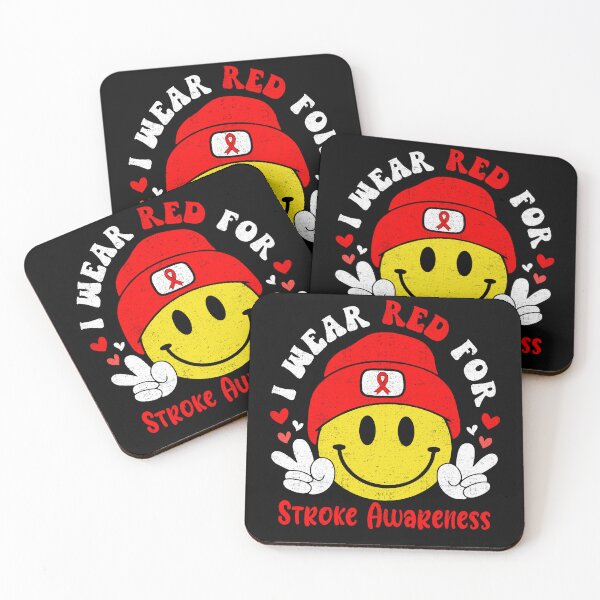 Item preview, I Wear Red For Stroke Awareness, Stroke Awareness Month designed and sold by KatMercerr.