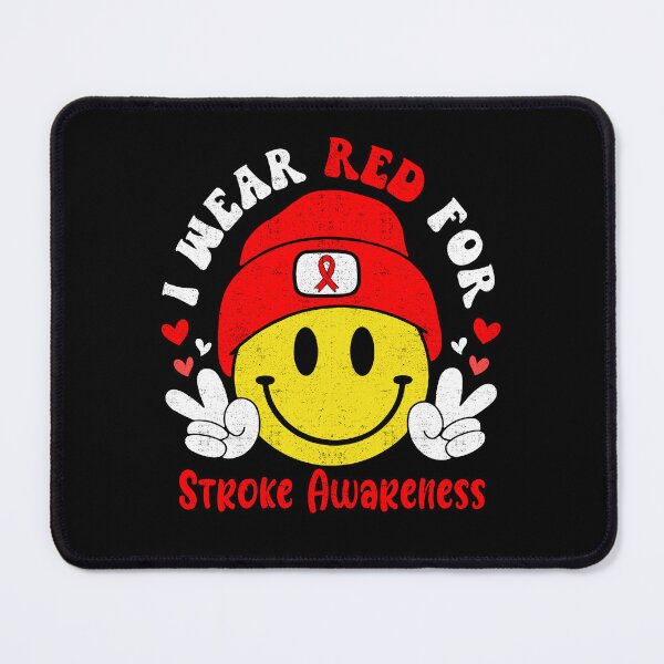Item preview, I Wear Red For Stroke Awareness, Stroke Awareness Month designed and sold by KatMercerr.