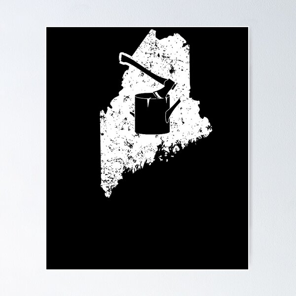 Item preview, Axe T Shirt Funny Logging Shirts Maine designed and sold by shoppzee.