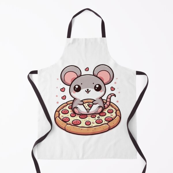 Item preview, Cute mouse on a pizza designed and sold by Culmika.