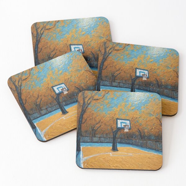 Item preview,  "Autumn Basketball Court" designed and sold by Artisticanvas.