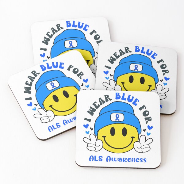Item preview, I Wear Blue For ALS Awareness, ALS Awareness Month designed and sold by KatMercerr.