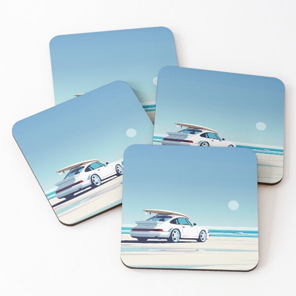 Item preview, Porsche 993 surfeando en la playa designed and sold by blackdogshop.