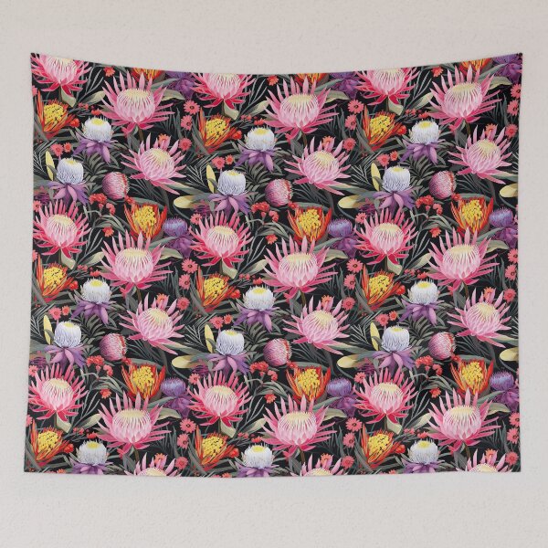 Item preview, Australian Native Flowers Abstract Wildflowers designed and sold by Eden Digital Creative.