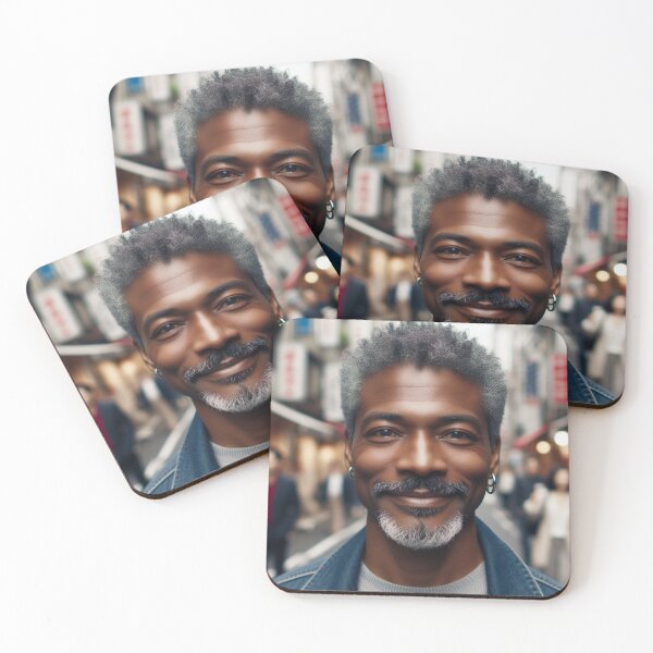 Item preview, street wear fashion inspired by black people with charming gray hair designed and sold by diversifik.