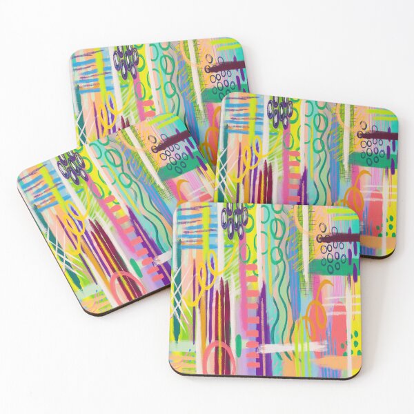 Item preview, Bright, Layered Abstract designed and sold by ewartick1.