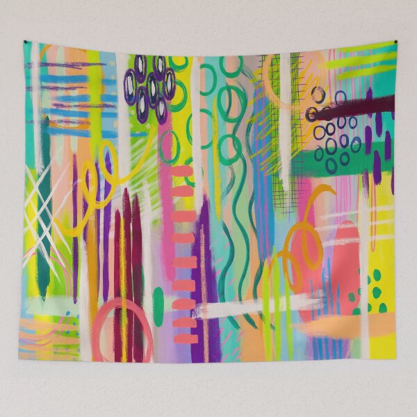 Item preview, Bright, Layered Abstract designed and sold by ewartick1.