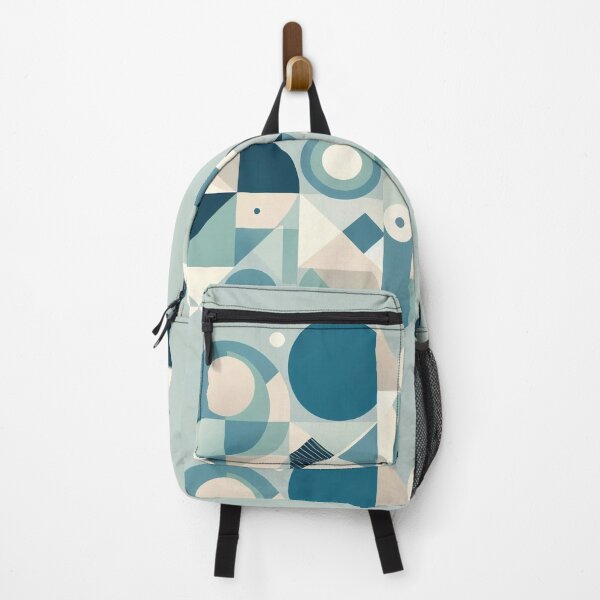 Item preview, Contemporary Blue Geometric Mosaic designed and sold by Art-Babble.