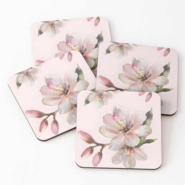 Item preview, Metallic Watercolor Sakura designed and sold by WANBASTEN.