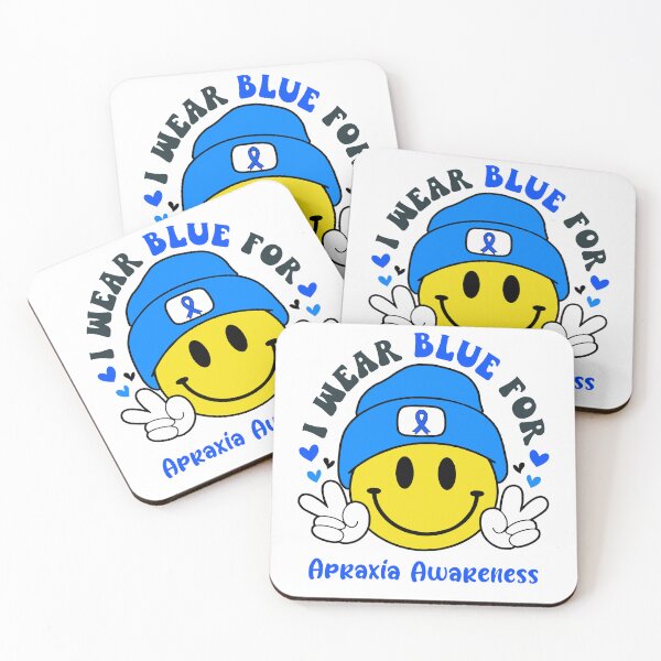 Item preview, I Wear Blue For Apraxia Awareness, Apraxia Awareness Month designed and sold by KatMercerr.