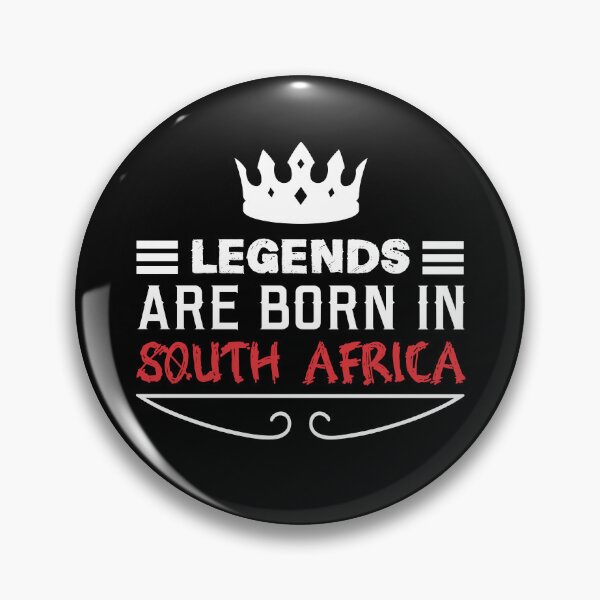 Item preview, Legends are born in South Africa designed and sold by BYNDART.