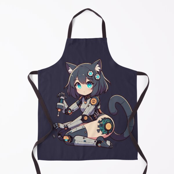 Item preview, Self-Repairing Anime Cyborg Cat Girl designed and sold by Toge-san.