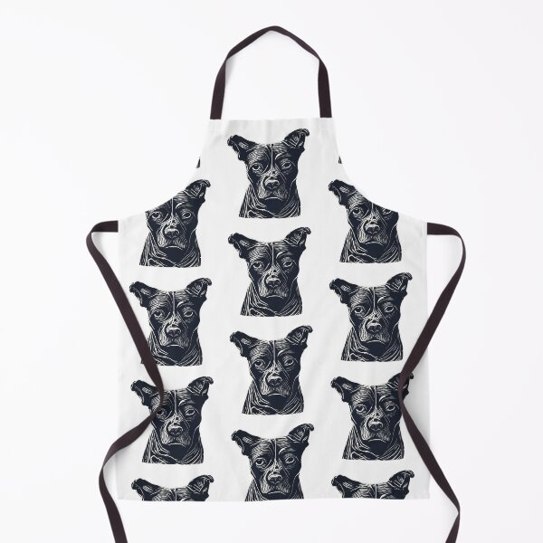 Item preview, Dog, drawn in lino print style designed and sold by piotrkalisz73.