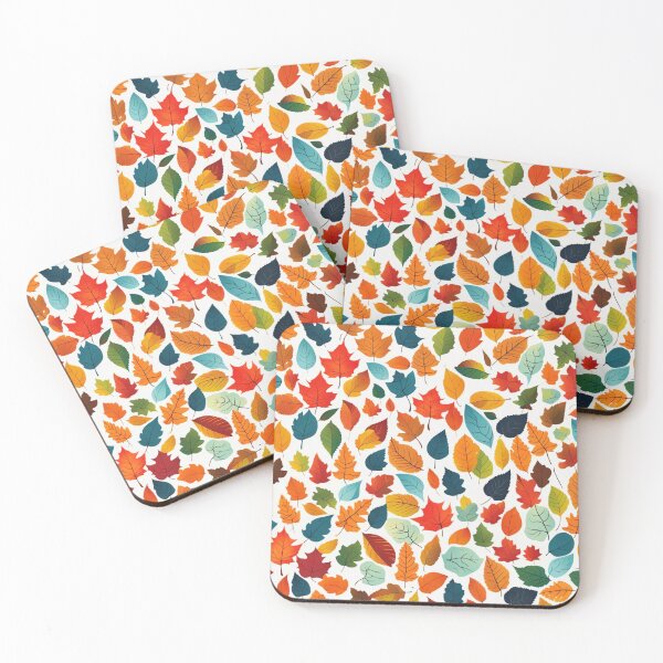 Item preview, Abstract Colorful Fall Leaf Pattern designed and sold by calibrit.