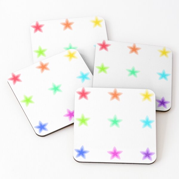 Item preview, Pulsating Rainbow Stars designed and sold by Greatbluewhale3.