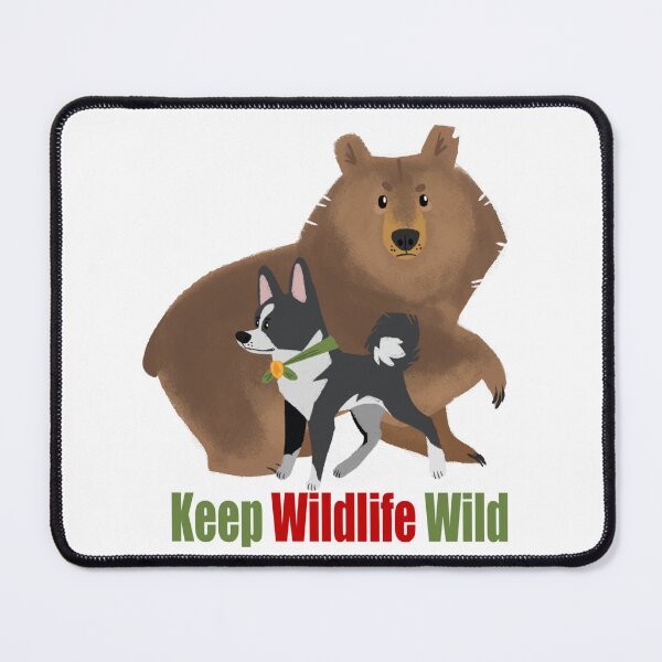 Item preview, Keep wildlife wild designed and sold by stinkybrowndogs.