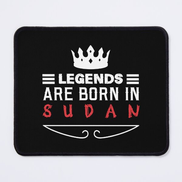Item preview, Legends are born in Sudan designed and sold by BYNDART.