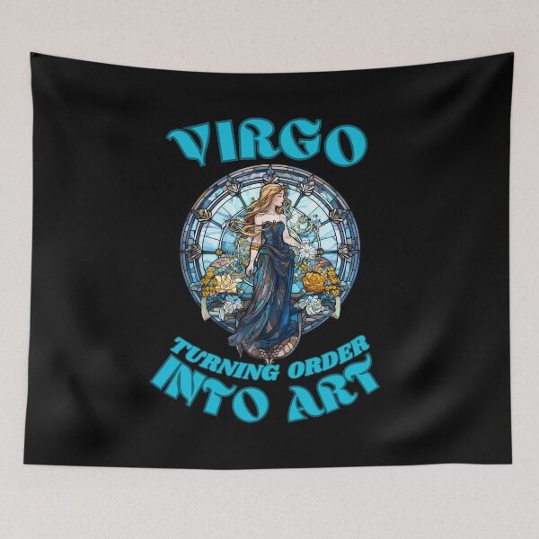 Item preview, Virgo. Turning Order Into Art. zodiac virgo designed and sold by ZodiacWonders.