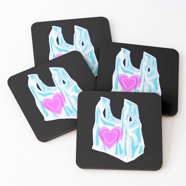 Item preview, Copy of Love in the bag. Or just a bag with love print. Who knows… (black edition) designed and sold by luhovska-merch.