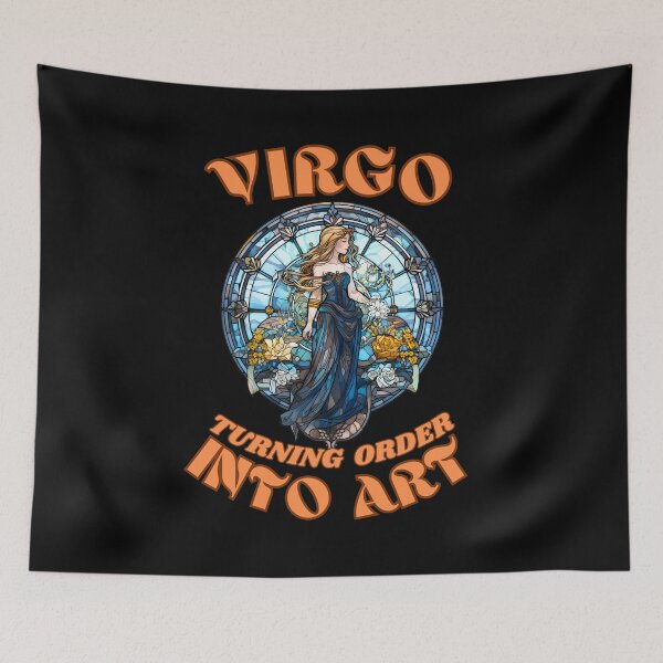 Item preview, Virgo. Turning Order Into Art. virgo birthday designed and sold by ZodiacWonders.