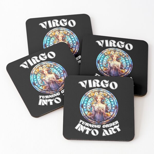 Item preview, Virgo. Turning Order Into Art. virgo august designed and sold by ZodiacWonders.