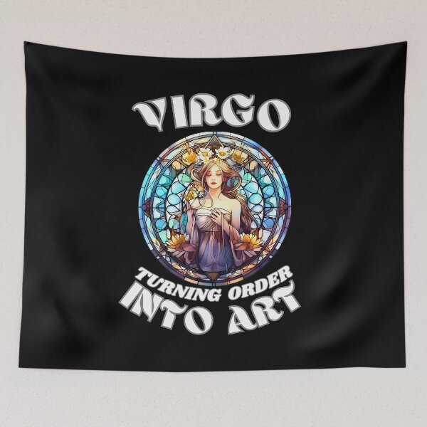 Item preview, Virgo. Turning Order Into Art. virgo august designed and sold by ZodiacWonders.
