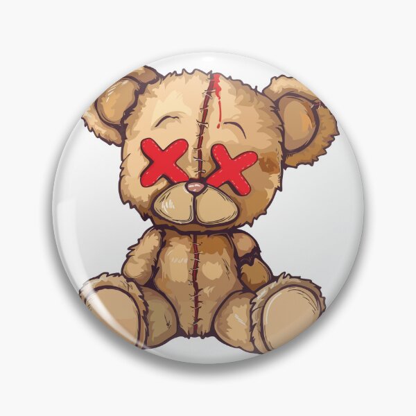 Item preview, Cute Teddy Bear X'd eyes designed and sold by Dimokaya Clothing Co..
