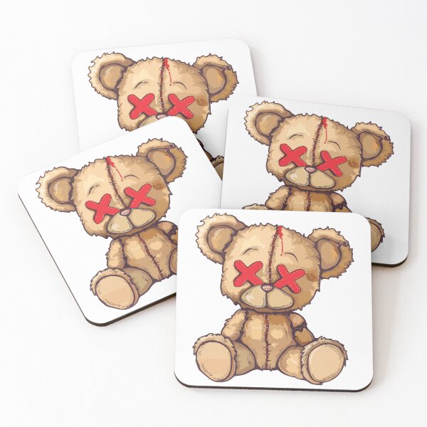 Item preview, Cute Teddy Bear X'd eyes designed and sold by Dimokaya Clothing Co..