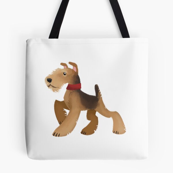Item preview, Airedale terrier designed and sold by stinkybrowndogs.