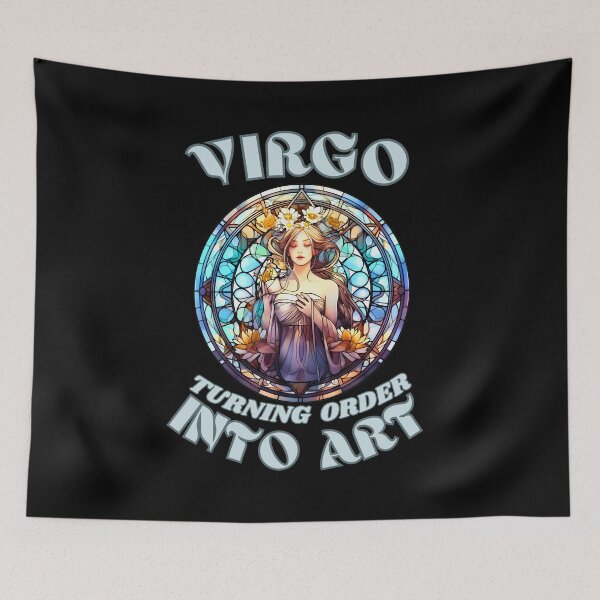 Item preview, Virgo. Turning Order Into Art. virgo quotes designed and sold by ZodiacWonders.