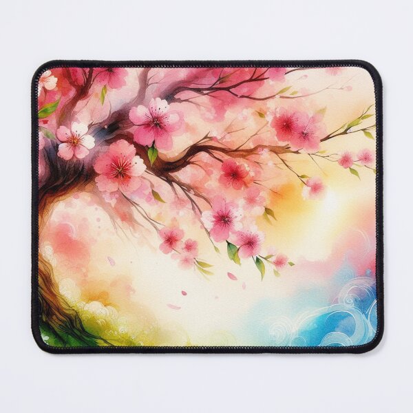 Item preview, Watercolor Cherry Blossom Tree designed and sold by HarmonyandSage.
