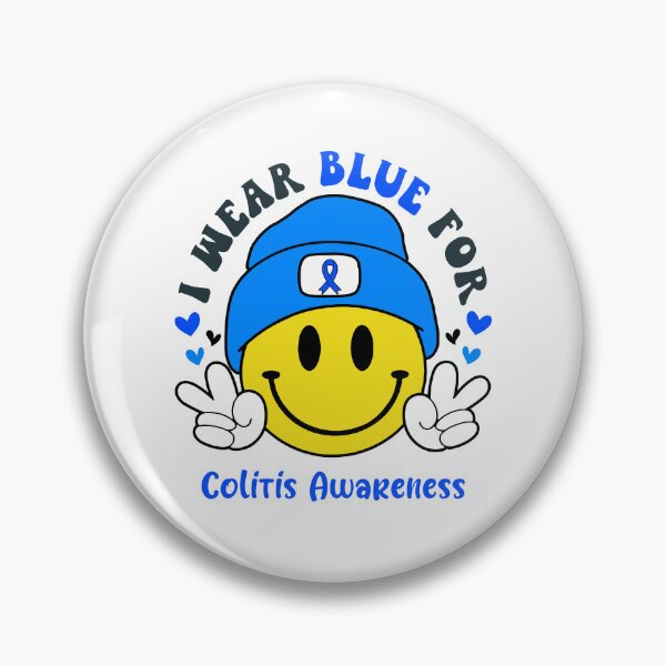 Item preview, I Wear Blue For Colitis Awareness, Colitis Awareness Month designed and sold by KatMercerr.