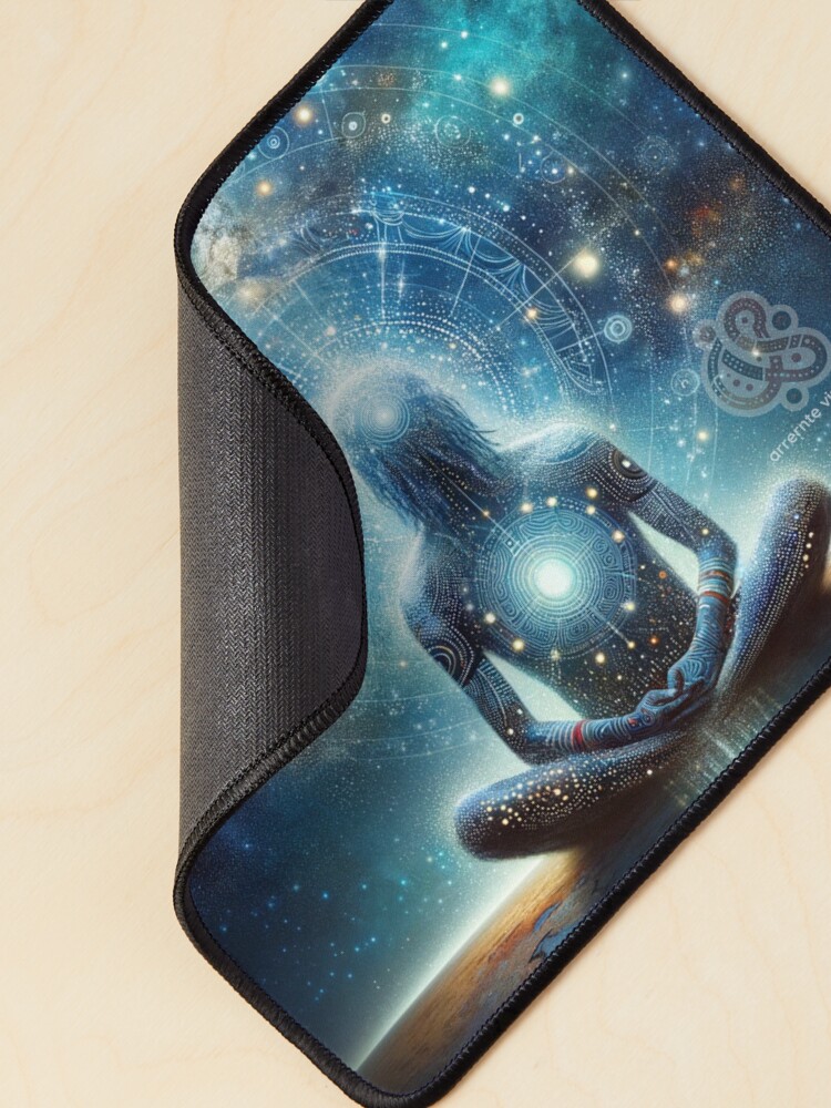 Thumbnail 2 of 5, Mouse Pad, Cosmic Contemplation designed and sold by ArrernteVisions.