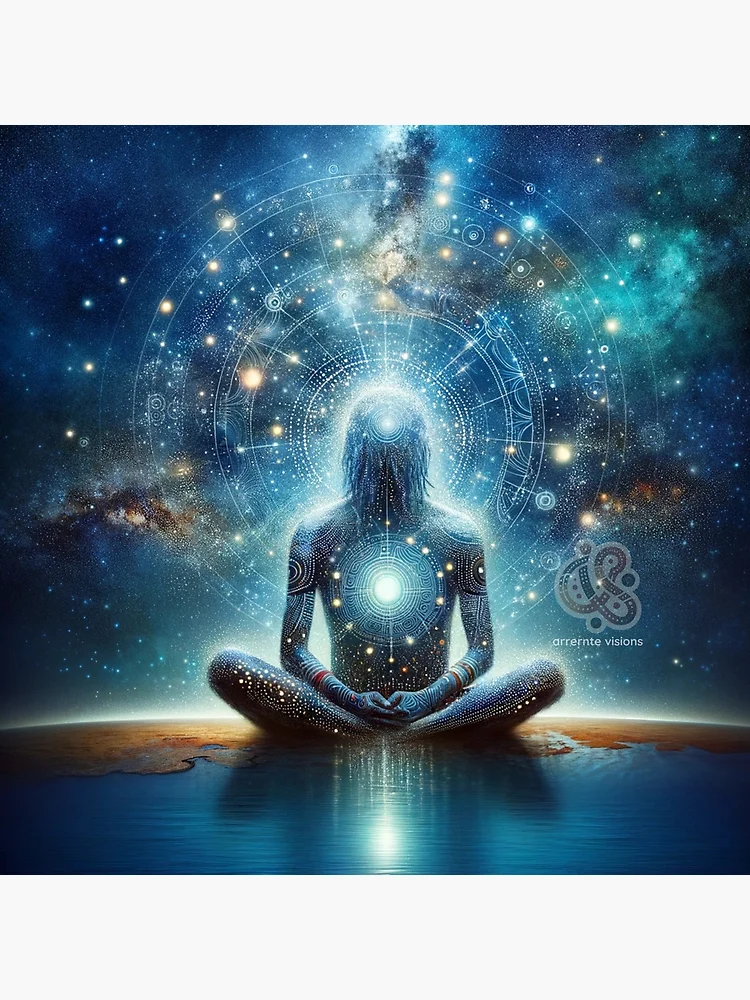Thumbnail 3 of 3, Poster, Cosmic Contemplation designed and sold by ArrernteVisions.
