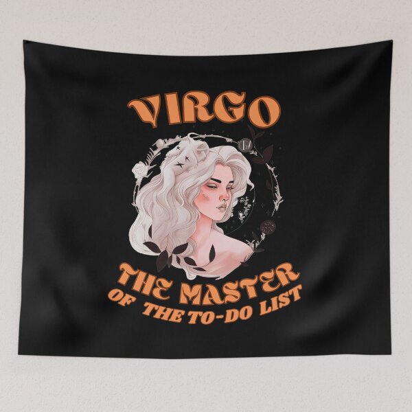 Item preview, Virgo. The Master Of The To-Do List. virgo characteristics designed and sold by ZodiacWonders.