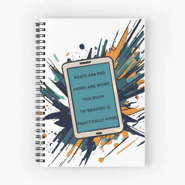 Item preview, Smutty Kindle Reader designed and sold by SpeakInk.