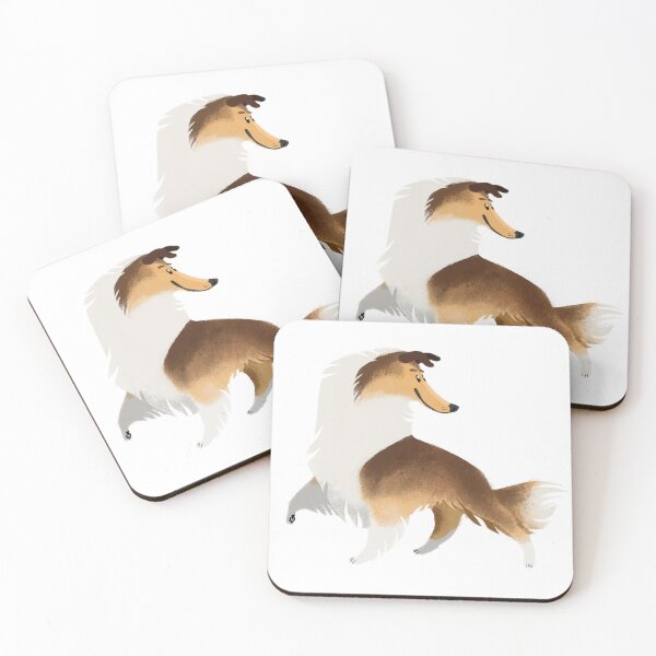 Item preview, Rough collie  designed and sold by stinkybrowndogs.